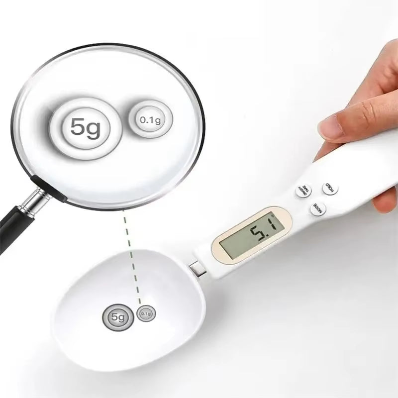 1 LCD Digital Adjustable Weighing Spoon, Kitchen Electronic Measuring Spoon Baking Scale, Super Factory OEM, Reliable Quality.